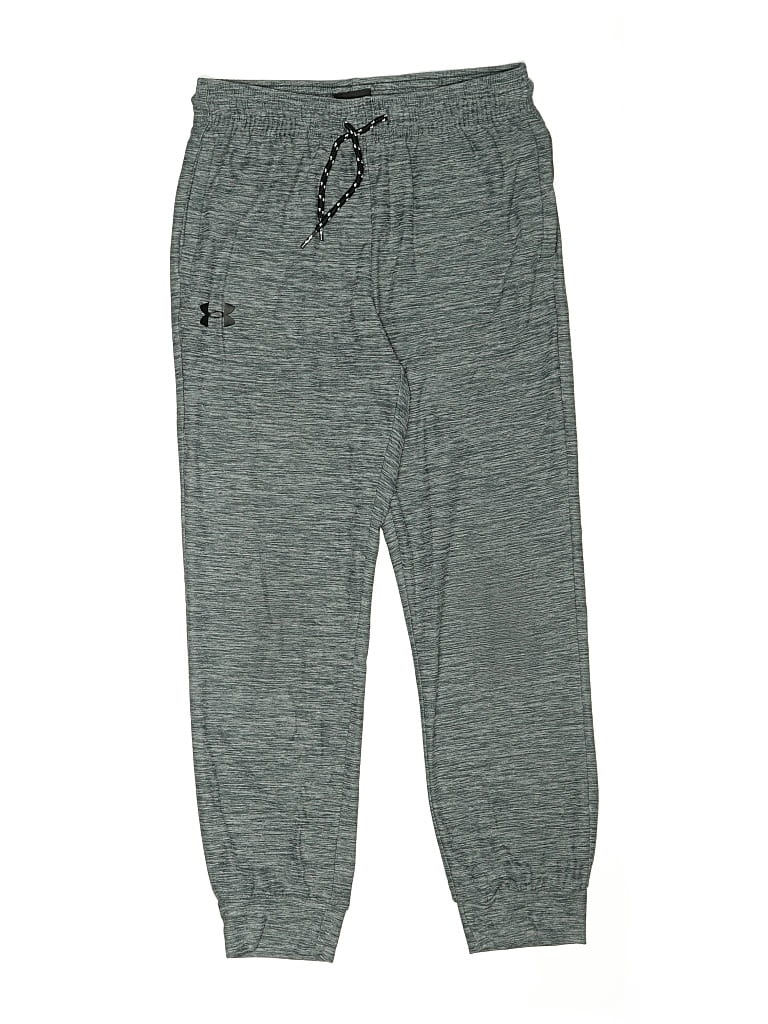 Pre-owned Under Armour Kids' Sweatpants In Gray
