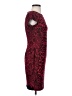 Cache Animal Print Red Cocktail Dress Size S - photo 4