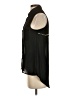 Sans Souci 100% Polyester Black Sleeveless Blouse Size S - photo 5