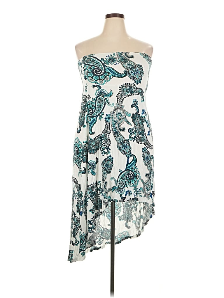 Pre-owned Lascana Cocktail Dress In Teal