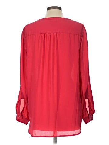 New York & Company 3/4 Sleeve Blouse (view 2)