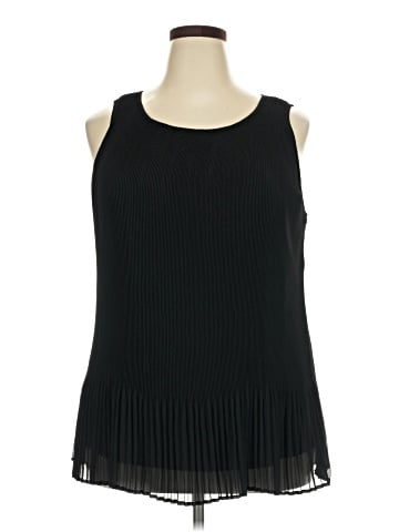 Roz & Ali Sleeveless Blouse (view 1)