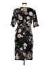 Maurices Floral Black Cocktail Dress Size Med Maternity - photo 2