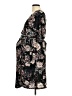Maurices Floral Black Cocktail Dress Size Med Maternity - photo 5