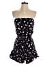 Bebop 100% Rayon Floral Black Romper Size S - photo 1