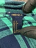 Forever 21 Plaid Green Long Sleeve Button-Down Shirt Size S - photo 7