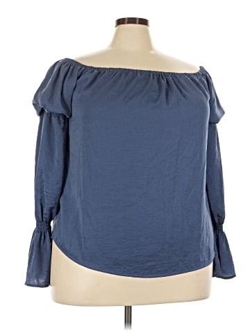 Belle + Sky 3/4 Sleeve Blouse (view 1)