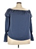 Belle + Sky 100% Polyester Blue 3/4 Sleeve Blouse Size XXL - photo 1