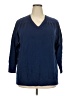 Lands' End 100% Baumwolle Blue Pullover Sweater Size 2X - photo 1