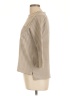 Elle Stripes Tan 3/4 Sleeve Top Size L - photo 5