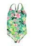 Lands' End Tropical Green One Piece Swimsuit Size 5 - photo 1