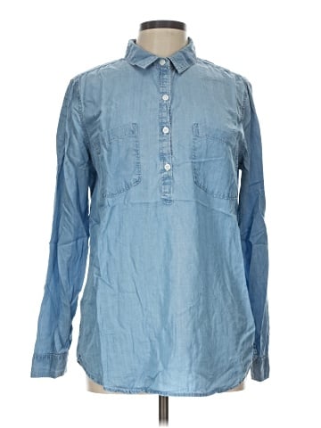 SO Long Sleeve Button-Down Shirt (view 1)