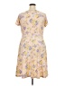 Bobbie Brooks Floral Yellow Casual Dress Size 2X - photo 2