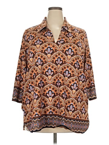 Sunny Leigh 3/4 Sleeve Blouse (view 1)