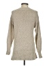 LC Lauren Conrad Metallic Silver Pullover Sweater Size XS - photo 2
