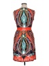 AGB Paisley Orange Cocktail Dress Size 14 Petite - photo 2