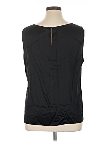 St. John Sleeveless Silk Top (view 2)