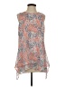 Fever 100% Polyester Orange Sleeveless Blouse Size S - photo 1