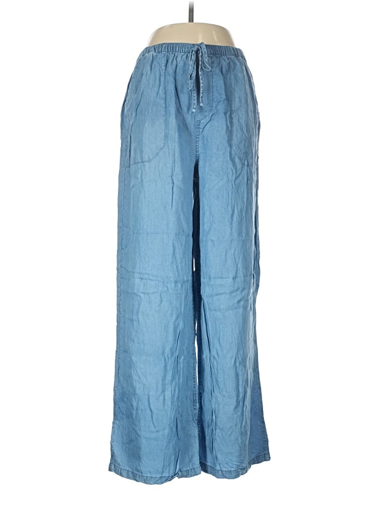 Pre-owned Blu Pepper Casual Pants In Blue