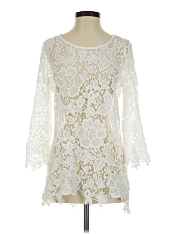 Forgotten Grace 3/4 Sleeve Blouse (view 1)
