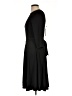 Leota Solid Black Cocktail Dress Size L - photo 5