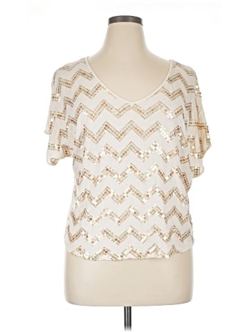 Xhilaration Short Sleeve Blouse (view 1)