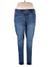 Democracy Solid Blue Jeans Size 18 - photo 1