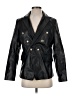 Unbranded 100% Leather Black Blazer Size S - photo 1