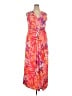 IMAN Tropical Orange Casual Dress Size 2X - photo 1