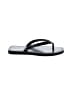J.Crew Black Flip Flops Size 8 - photo 1