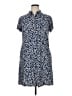 MSK Blue Casual Dress Size 1X - photo 1