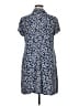 MSK Blue Casual Dress Size 1X - photo 2