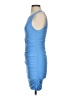 Unbranded Solid Blue Cocktail Dress Size S (estimated) - photo 5