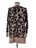 Debut 100% Viscose Animal Print Brown Cardigan Size M - photo 2