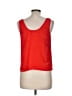 Madewell 100% Silk Red Silk Sundown Tank Top Size M - photo 2
