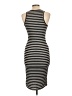 Allison Joy Stripes Gray Casual Dress Size L - photo 2