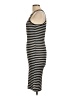 Allison Joy Stripes Gray Casual Dress Size L - photo 5