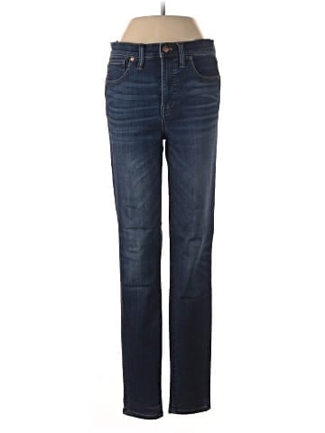 Madewell Tall 10" High-Rise Skinny Jeans in Danny Wash: TENCEL&trade; Denim Edition (view 1)