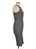 Allison Joy Stripes Gray Casual Dress Size L - photo 4