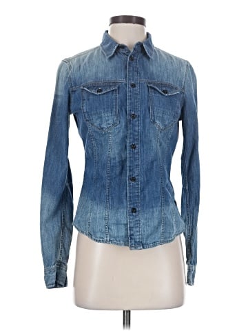 G-Star RAW Long Sleeve Button-Down Shirt (view 1)