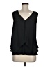 Green Envelope Black Sleeveless Blouse Size M - photo 1
