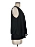 Green Envelope Black Sleeveless Blouse Size M - photo 4