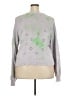 Madewell 100% Cotton Hearts Silver Pullover Sweater Size XXL - photo 2