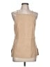 Etcetera 100% Cotton Tan Sleeveless Blouse Size 10 - photo 1