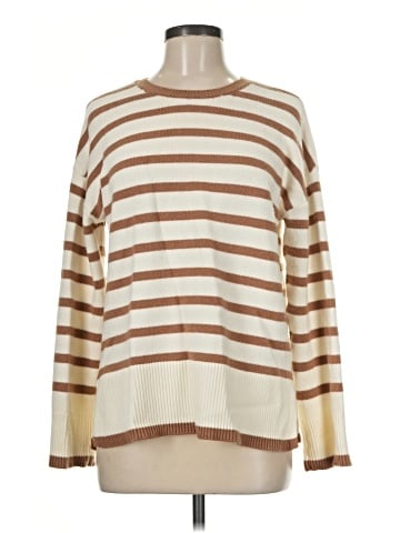 Marled Pullover Sweater (view 1)