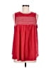 True Craft Red Sleeveless Blouse Size M - photo 1