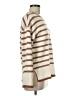 Marled Stripes Tan Pullover Sweater Size M - photo 4