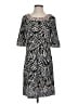 BCBGMAXAZRIA Graphic Black Casual Dress Size S - photo 1