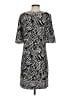 BCBGMAXAZRIA Graphic Black Casual Dress Size S - photo 2