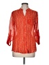 Kut from the Kloth 100% Polyester Orange 3/4 Sleeve Blouse Size M - photo 1